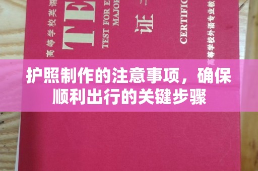 泰顺护照制作的注意事项，确保顺利出行的关键步骤